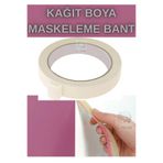 KL HOME 36mm*35metre KAĞIT Band Boya Maskeleme Bant