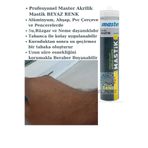 KL HOME 450GRAM - BEYAZ RENK AKRİLİK MASTİK