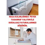 Kl Home 6 ADET-10MM Kalınlık Tasarruf Için Kalorifer Petek levha Arkası Isı Yalıtım Levha Doğalgaz Fatura Düşürün