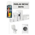 Kl Home Profesyonel Seri -Parlak Beyaz Sprey Boya-Buzdolabı Beyazı-Kalorifer Ev Eşyası BOYA-400ML-10YIL Skt