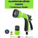 Kl Home Su Fıskiye 7 Fonksiyonlu - Modlu Alüminyum Bahçe Balkon Fiskiye Tabancası