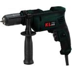 KL Pro Darbeli Matkap 1050WA TT 13MM Yeşil Renk ve Anahtarsız Mandren ile Kolay Kullanım KLDM1106