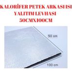 Kl Yalıtım Levhası Radyatör Arkalığı Arkası Levha Ses Isı Yalıtım Malzemesi 5 Adet - 50cmx100cm