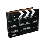 Klaket Tasarımlı 20 x 27 CM 50 Sayfa Anı Defteri ve Fotoğraf Albümü