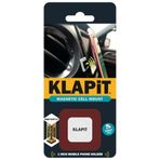 KLAPiT CELLMOUNT Manyetik Telefon Tutucu - Ultra Kompakt 3,5 x 3,5 cm, Arabalar, Masalar, Ev ve Ofis için Çok Yönlü Montaj - Yüksek Sıcaklığa Dayanıklı, Evrensel Uyumluluk, AC Havalandırma Hasarı Yok