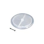 KLARA'S MENFEZ YUVARLAK TİP PLASTİK ŞEFFAF DOĞALGAZ CAM MENFEZİ 17.5 CM ÇAP