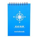 Klas 3249 A6 60 Yaprak Çizgili Plastik Kapaklı Defter