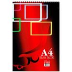 Klas A4 40 Yaprak Spiralli Karton Kapak Kareli Bloknot