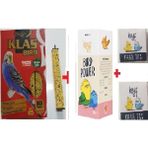 Klas Bird Klas Muhabbet Kuşu Ballı Kraker 10 Lu +Muhabbet Kuşu Vitamin (Kızıştırıcı) 50 cc + 2 Adet Gaga Taşı