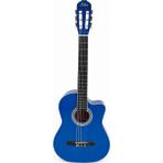 Klas Ksc-1 Klasik Gitar Tam Boy Kesik Kasa 4/4 Mavi - yok - Naturel