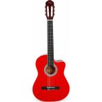 Klas Ksc-2 Klasik Gitar Tam Boy Kesik Kasa 4/4 Kırmızı - yok