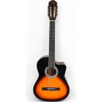 Klas Ksc-3 Klasik Gitar Tam Boy Kesik Kasa 4/4 Sunburst - yok - Naturel