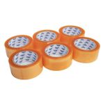 Klas Rocktape 45Mm X 100 Metre Hotmelt Şeffaf Koli Ambalaj Paketleme Bandı - 6 Adet