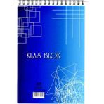 Klas Spiralli Çizgili 40 Yaprak A4 Bloknot