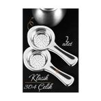 Klasik Çay Süzgeci 304 Paslanmaz Çelik 2 Adet - Çok Renkli - Orijinal