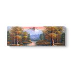 Klasik Doğa Manzara Tablosu 180 x 60