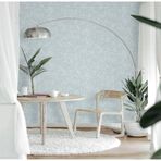 Klasik Duvar Kağıdı | TROPICANO, 9912-6, Mavi, Kağıt Taban, Vinil kaplı, Silinebilir yüzey / 1.06x15.6 m - 16.5 m², Yüksek Kalite