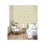 Klasik Düz Duvar Kağıdı | TROPICANO, 9908-2, Bej, Kağıt Taban, Vinil kaplı, Silinebilir yüzey / 1.06x15.6 m - 16.5 m², Yüksek Kalite