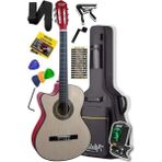 Klasik Gitar, 4/4 Boyut ve Ayarlanabilir Sap ile Kesik Kasa