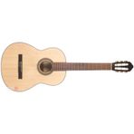 Klasik Gitar, Open Pore, Masif Ladin Kapak, Arka&y