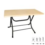 Klasik Katlanır Masa 80X120 Cm - (Werzalit, Wermodin Ve Allzalit Tabla) - Akçaağaç