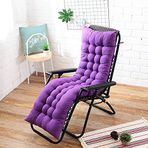 Klasik Longue sandalye minderi, bahçe, veranda için, kalın yastık, seyahat, tatil, iç ve dış mekan kullanımı için mükemmel (7,48 x 155 cm)