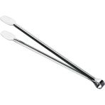 Klasik Metal Mangal Maşası 32 Cm-27 Cm Uzun-Kısa Boy Çelik Yemek Barbekü Izgara Kömür Köz (32 cm - 1 Adet)