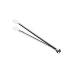 Klasik Metal Mangal Maşası 36 Cm-32 Cm-27 Cm Uzun-Kısa Boy Çelik Yemek Barbekü Izgara Kömür Köz (36 cm - 1 Adet)
