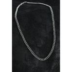 Klasik Oval Zincir Model Gümüş Renk Erkek Kolye - EBJ250705W36400 ERK1390