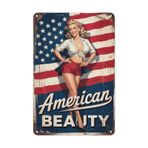 Klasik, rustik duvar dekoru, cowgirl motifli, metal sac levha, Western salon dekorasyonu, yatak odasına asmak için mükemmel, rustik vintage kaplama, kır evi tarzı