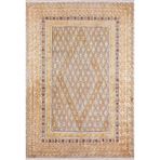 Klasik Sarı Salon&oturma Odası Yolluk&yatak Odası Dijital Baskılı Makinede Yıkanabilir Kaymaz Taban Saçaklı Halı Hk076