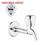 Klasik Uzun Musluk - Musluk Kapak Takımı Hediyeli