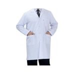 Klasik Yaka Beyaz Doktor Eczacı Öğretmen Erkek Önlüğü Sude