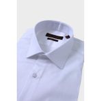 Klasik Yaka Slim Fit Dar Kesim Pamuklu Erkek GÖMLEK-KAW4210S - 46 - Beyaz