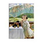 Klasikler Talya Kanvas Tablo (50x70 cm)