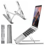 Klasist Alüminyum Ayarlı Laptop Yükseltici / Tutucu Stand (Taşıma Kılıfı ) - Gri