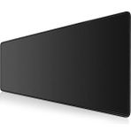 Klasse Pro Black Edition - Dikişli Kenar 70x30, 90x40, 100x50 ve 120x60 cm Oyuncu Gaming Mouse Pad (Siyah, 70x30 cm)
