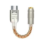 Klasse Type-C - 3.5 CX31993 MAX97220 Çip HiFi DAC Ses Kartı Kulaklık Kablosu (USB başlık)