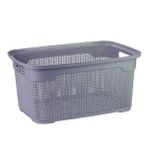 Klassy Damla Çok Amaçlı Çamaşır Sepeti – 30 Lt (Gri)