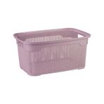 Klassy Damla Çok Amaçlı Çamaşır Sepeti – 30 Lt (Pembe)