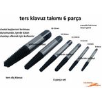 KLAVUZ TERS DİŞ AÇMA KILAVUZU 6 PARÇA KLAVUZ TAKIMI TERS