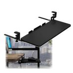 Klavye 520 650 750mm Klavye Sürgülü Platform - Klavye ve Fare İçin Çizim - Klavyede Kelepçe | gonomik İş İstasyonu Çözümü - Çekme