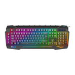 Klavye Gk702-rgb Black Kablolu Multımedya Q Tr siyah