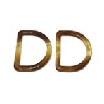 KLDGQ İç 25 – 50 mm 10 adet leopar desenli yuvarlak reçine kemer tokası, ipek eşarp, halka, klip, bel tokası, tişört, kravat klipsleri, diy, mont, çanta kayışı