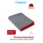 Kleanwin Gaia 50x70 cm Mikrofiber Kurulama Bezi 300 GSM |Oto Kurulama Havlusu,AraçYıkama ve Cam Temizlik Bezi