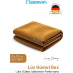 Kleanwin Luxury Shammy Lüx Güderi 50x70 cm 300 GSM Araç Yıkama ve Cam Temizlik Bezi Uzun Ömürlü