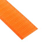 KLEBESHOP24 Dikmek için cırt cırtlı bant | kanca bandı veya tüylü bant | renk, genişlik ve uzunluk seçilebilir/kanca bandı, 20 mm x 3 m, turuncu
