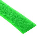 KLEBESHOP24 Dikmek için cırt cırtlı bant | kanca bandı veya tüylü bant | renk, genişlik ve uzunluk seçilebilir/tüylü bant, 20 mm x 8 m, neon yeşil