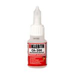 KLEBTH CA-200 ELASTİK DERİ FİTİL VE PLASTİK YAPIŞTIRICISI 20 ML