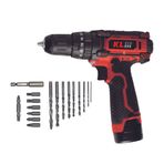Kleco KE2220DM 12V/2Ah Tek Akülü Li-İon Şarjlı Darbeli Matkap